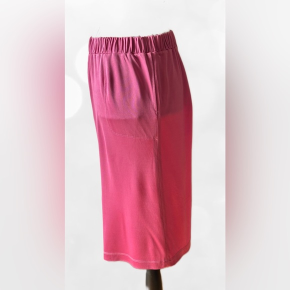 Plein Sud French Designer Vintage Mid-Length Skirt, Stretch Waist (M), Like New - Picture 5 of 10